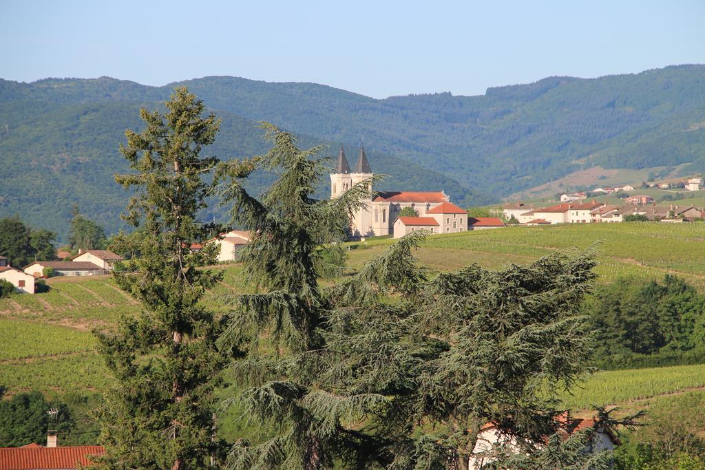 Les Glycines - Domaine Gilles Coperet Bed & Breakfast Regnie-Durette Exterior photo